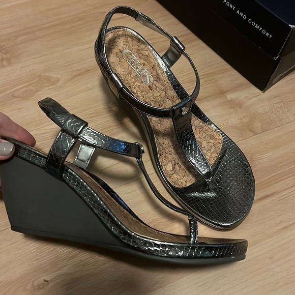 Chaps Shoes - Chaps wedges NWOT